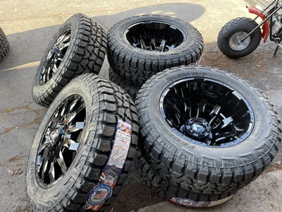 $4899 • Buy Chevy Silverado GMC Sierra Denali Dually X6 8x210 Fuel Wheels & 34” 11.5” 20”   