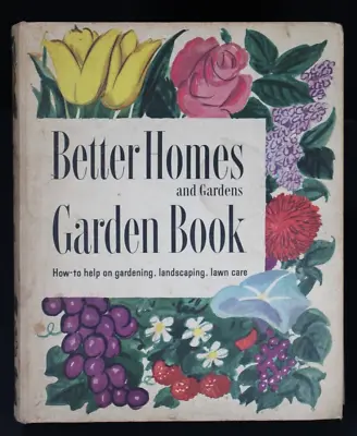 VTG Better Homes And Gardens -  Garden Book- 5 Ring Binder 1954 2nd Edition • £14.46