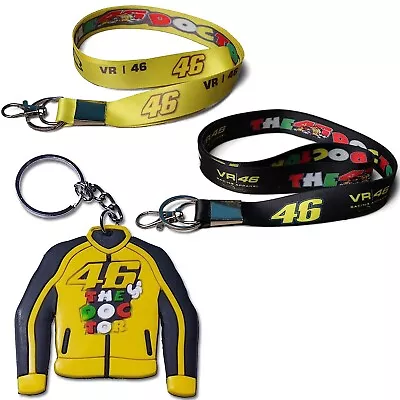 Motorcycle Keychain PACK 3 For Men Moto GP Racing Biker Keychains DOCTOR Sports • $20.17
