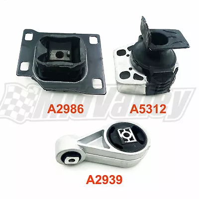 3PCS Engine Motor Mount Set For 2005 2006 2007 Ford Focus 2.0L A5312 A2939 A2986 • $32.49