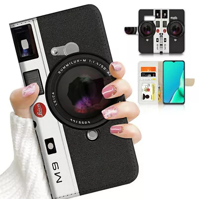 ( For Samsung S7 Edge ) Wallet FlipCase Cover PB23229 Old Camera • $12.99