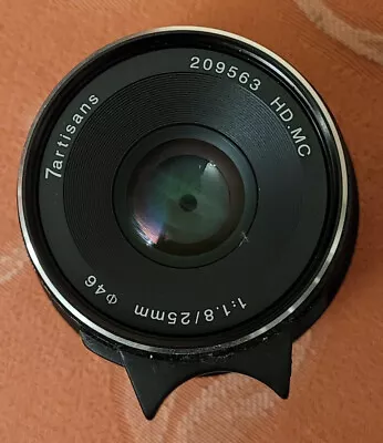 7artisans 25mm F1.8 Fuji X Mount Lens + Lens Caps. • £70