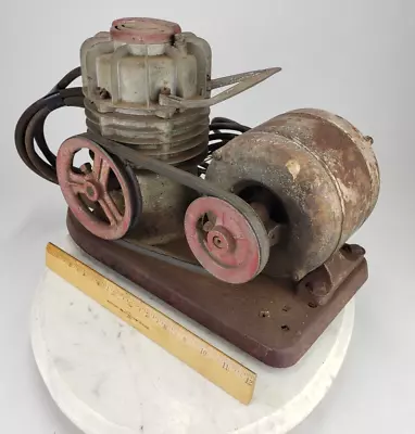 Vintage Speedy Compressor Spray Air Brush W.R Brown Tool Antique Pneumatic WORKS • $124.95