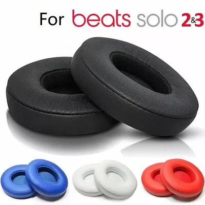 Replacement Ear Pads For Beats By Dr. Dre Solo 2/3 Wireless Headphone Earpads AU • $20.14