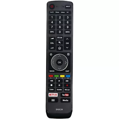 New EN3C39 TV Remote Control For HISENSE 50N7 55N7 65N7 65N8 75N7 75N9 75P7 55PX • $13.26