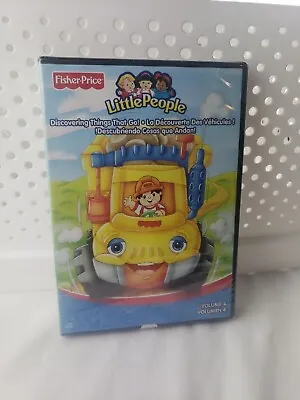 $20 • Buy Fisher Price Little People - Discovering Things That Go Vol 4 SEALED DVD