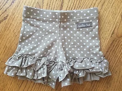 New Matilda Jane Size 12 Months Wonderful Parade Chocolate Malt Shorties Shorts • $24