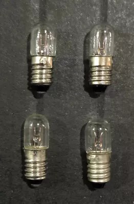 #48 Miniature Bulb E10 Base - 2 Volt 0.06 Amp 0.12 Watt T-3 1/4 Bulb Screw Warm • $9.95