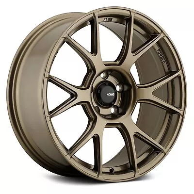 Konig AMPLIFORM Wheels 17x8 (40 5x114.3 73.1) Bronze Rims Set Of 4 • $1271.96