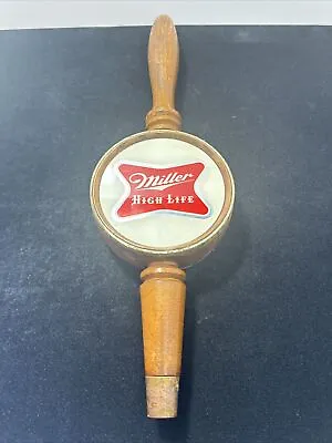 ⚡️1 LOT⚡️Miller High Life Beer Wood Tap Handle • $24.99