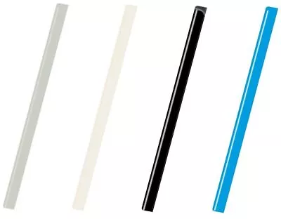 A4 6mm Slide Binders For Presentation Folders - Spine Bars For Slim Report Files • £8.99