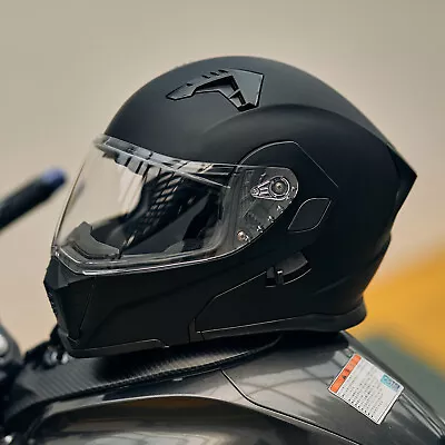 ILM Pre-Owned Motorcycle Modular Full Face Helmet For Adult Flip Up Dual Visor • $39