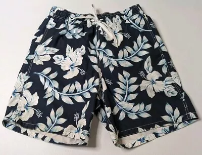 Merona Shorts Men's Size M Blue Floral Swimming Trunks  • $13.89