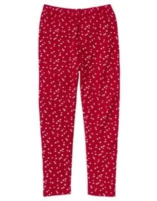 $8.99 • Buy GYMBOREE PENGUIN CHALET RED W/ STARS A/O PRINTED LEGGINGS 3 4 5 6 7 8 9 NWT