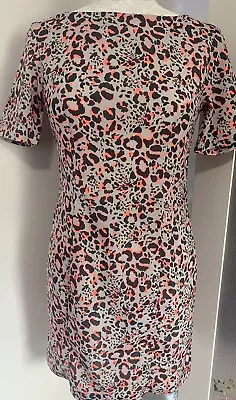 Miss Selfridge Petite Animal Print Dress 8 • $4.35