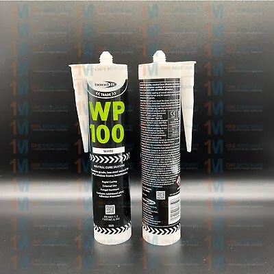 Bond IT White WP100 Silicone Sealant Rapid Cure Mastic Exterior -General Purpose • £6.90