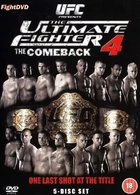 The Ultimate Fighter Season 4: The Comeback DVD (5 Discs) • £9.97