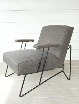 Rare Vintage Mid Century Modern Dan Johnson Iron Chair • $4500