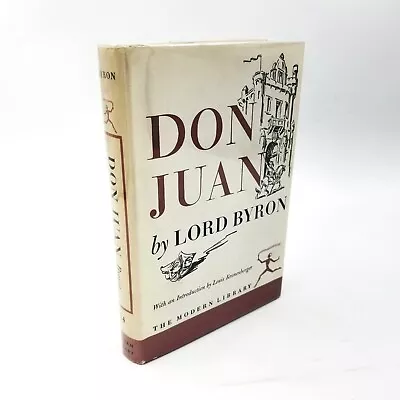 Don Juan By Lord Byron - 1954 Modern Library • £22.56