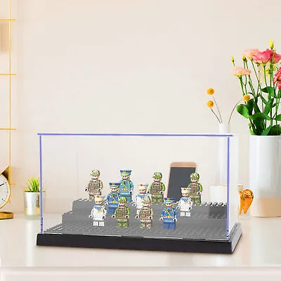 Acrylic Display Case Three Tier Display Box For Assembled Building Blocks UK • £10.99