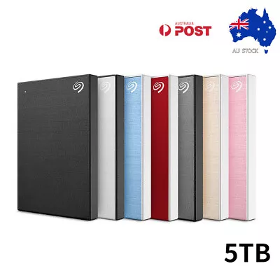 $249.95 • Buy Seagate 5TB Memory Portable Usb 3.0 High Speed External Hard Drive Disk