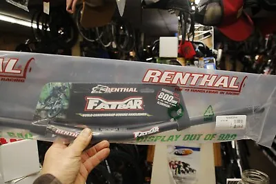 $89 • Buy Renthal Fatbar DH Alloy Mountain Bike Handlebar 20mm Rise M35 Clamp  800mm