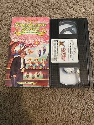 $9.99 • Buy Disneys Sing Along Songs  Song Of The South  Zip-A-Dee-Doo-Dah (VHS, 1993)