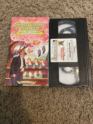 $9.99 • Buy Disneys Sing Along Songs  Song Of The South  Zip-A-Dee-Doo-Dah (VHS, 1993)