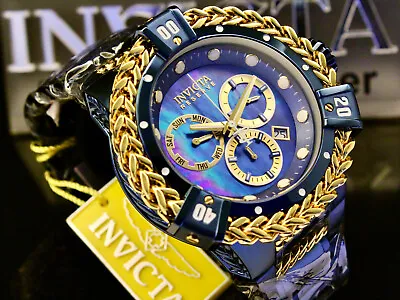 Invicta BOLT HERCULES  RESERVE BLUE LABEL  SWISS MOVT MOTHER OF PEARL DIAL Watch • $192.49