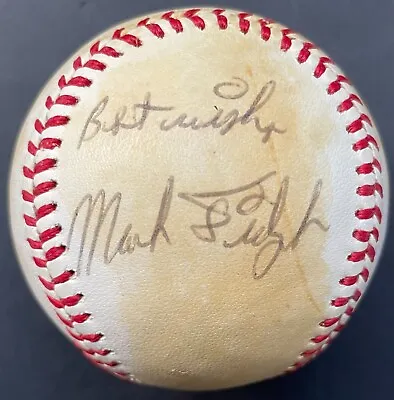 Mark Fidrych Signed Lee MacPhail MLB Baseball Autographed JSA Detroit Tigers • $160
