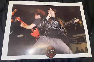 My Chemical Romance Gerard Way Frank Iero Mikey Way Ray Toro Double Poster • £2.50