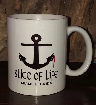 Slice Of Life Miami Florida Coffee Cup Dexter Showtime Series Bloody Boat Anchor • $44.99