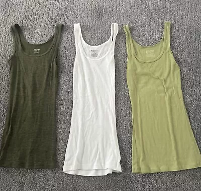 Mossimo Set Of 3 Tank Top Womens Small Sleeveless T-Shirt • $6