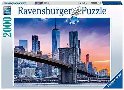 Ravensburger Skyline New York 2000 Piece Jigsaw Puzzle For Adults And Kids Age 1 • £22.09