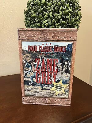 Zane Grey Box Set: Four Western Classics By Zane Grey (2015 Trade Paperback) • $9.99