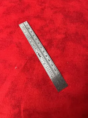 General Stainless- No. 311-me 6-inch Contractors Rule Ruler (13a) • $4.25