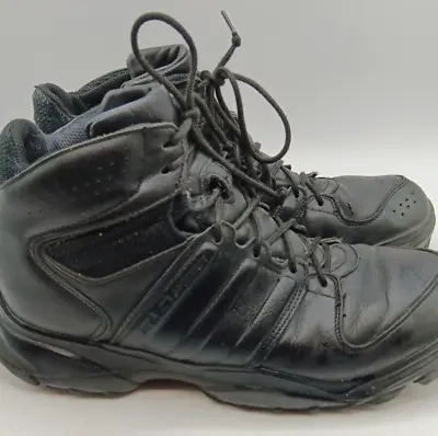 Adidas U43381 Black Tactical Combat Police Security Boots Waterproof Size 10.5 • $40
