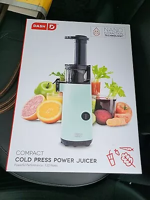 Dash Compact Cold Press Power Juicer - Aqua • $27