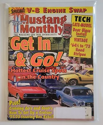 MUSTANG MONTHLY August 1998 Hottest Cruise Spots In The Country Bagged & Boarded • $14.95