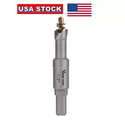 TCT Carbide Hole Saw 1/2'' (13mm) Drill Bit Metal Cutter With Pilot Drill Bit • $11.11