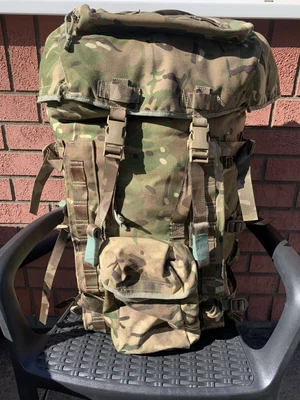 £40 • Buy British Army Issue 90 Litre Infantry Long Back Bergen MTP