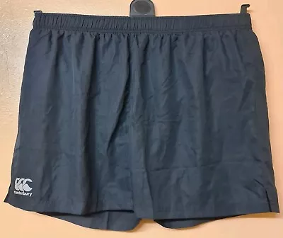 Canterbury Shorts Black Vapodri Woven Quickdry Lined Running New Size 3XL • £24.95