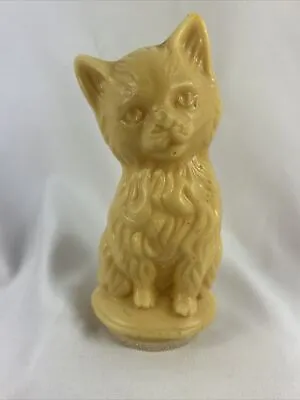 Wizard Decorative Air Freshener WHITE CAT Boyle 5.5” Wax Figurine 1970s • $10