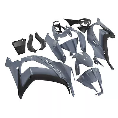 Gloss Nardo Gray ABS Fairings For Kawasaki ZX10R 2011 - 2015 ZX-10R Bodywork Kit • $452.95
