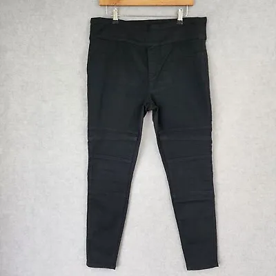 DECJUBA Jeans Pants Womens 16 Black High Waist Skinny Stretch Denim Jegging • $42.90