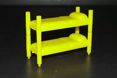 MARX Navarone WWII Playset Yellow Bunk Beds / Bunkbed Accessory NICE Condition! • $20.99