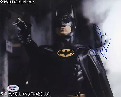 Michael Keaton Signed Autograph Batman Bruce Wayne In Batman Psa/dna Coa Rp Wow • $9.99