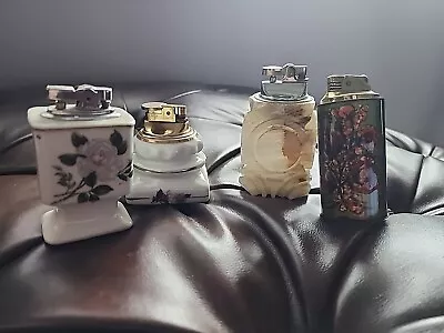 4 Vintage Table/Desk Top Cigarette Lighters • $16