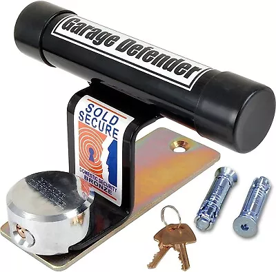 Garage Door Defender With Padlock Garage Lock Security • £59.99