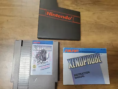 Xenophobe With Instruction Booklet For Nintendo NES • $9